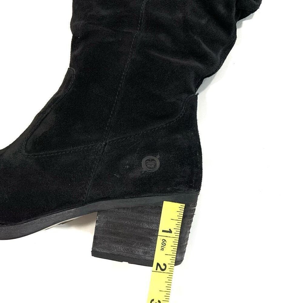 BORN Suede Slouch Boots (Sz 8.5) - Picture 7 of 12